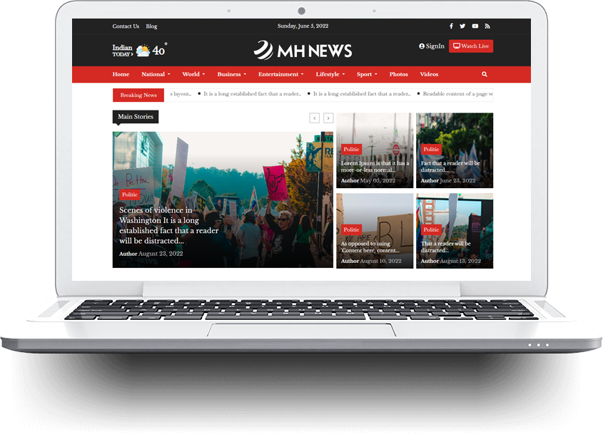 MH News – News Channel
